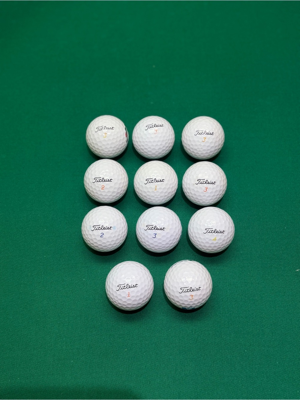 11 Titleist Velocity’s - 5A Condition
